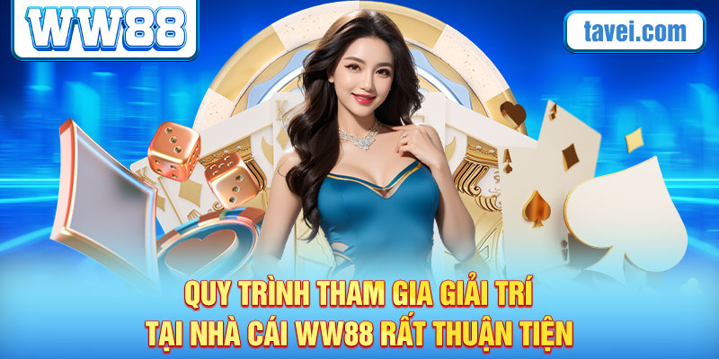 Quy trình tham gia giải trí tại nhà cái ww88 rất thuận tiện